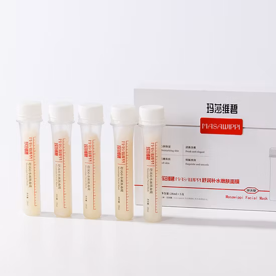 Wholesale Face Care Peach Blossom Brightening Hydrating Beauty Facial Mask for Lady